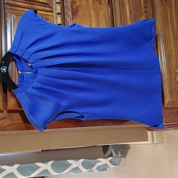 NWOT TED BAKER REELA CREPE SLEEVELESS TOP SIZE 1 - Picture 2 of 8